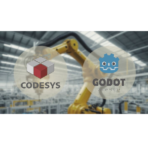 Industrial Digital Twins for Automation – Godot and CoDeSys 2024-6