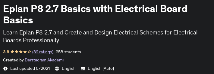 Eplan P8 2.7 Basics with Electrical Board Basics 2021-6
