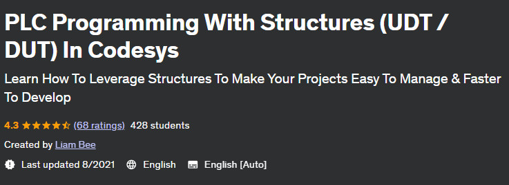 PLC Programming With Structures (UDT / DUT) In Codesys 2021-1