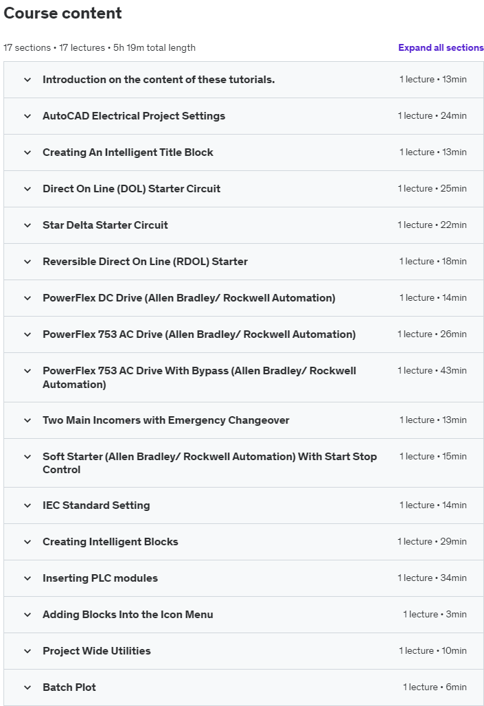 AutoCAD Electrical for Automation & Electrical Engineers 2020-6