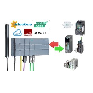 Industrial Communication by Siemens S7 1200PLC-Real Hardware 2021-2
