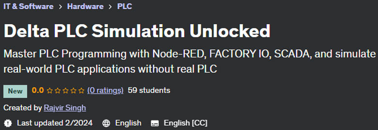 Delta PLC Simulation Unlocked 2024-2