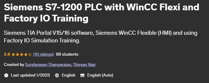 Siemens S7-1200 PLC with WinCC Flexi and Factory IO Training 2023-1