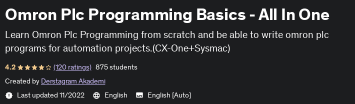 Omron Plc Programming Basics – All In One 2022-11