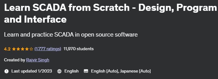Learn SCADA from Scratch – Design, Program and Interface 2022-5