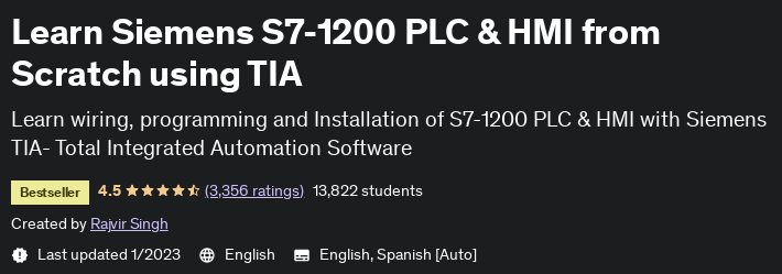 Learn Siemens S7-1200 PLC & HMI from Scratch using TIA 2021-10